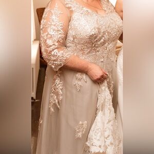 Mother of the Bride dress. Size 24